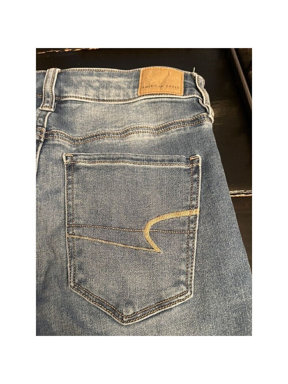 American Eagle Women’s Jeans Next Level Stretch High Rise Jegging Size 4 Regular - Picture 5 of 7